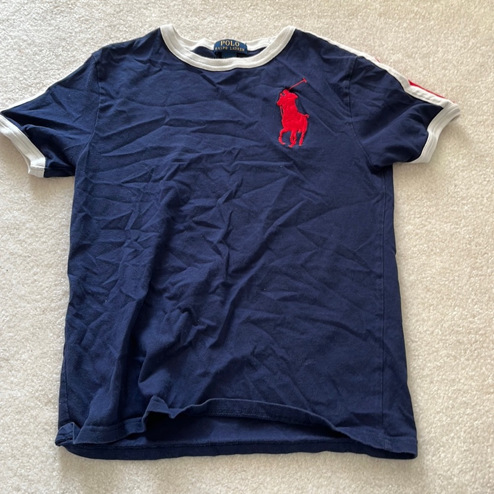 Ralph Lauren blue polo T-shirt